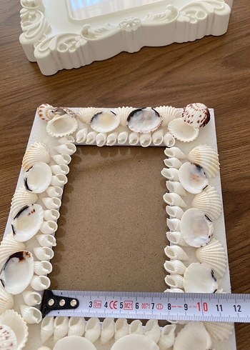 Deniz Kabuklu Beyaz Çerçeve - Görsel 6