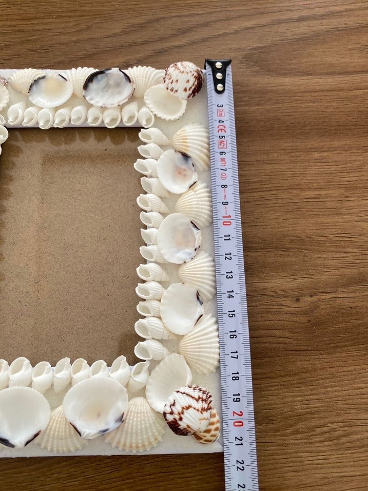 Deniz Kabuklu Beyaz Çerçeve - Görsel 3