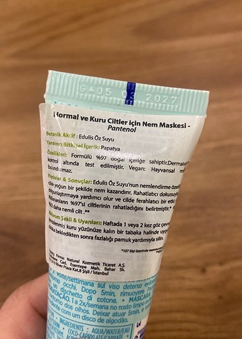 Yves Rocher Nemlendirici Maske 30 ml - Görsel 2