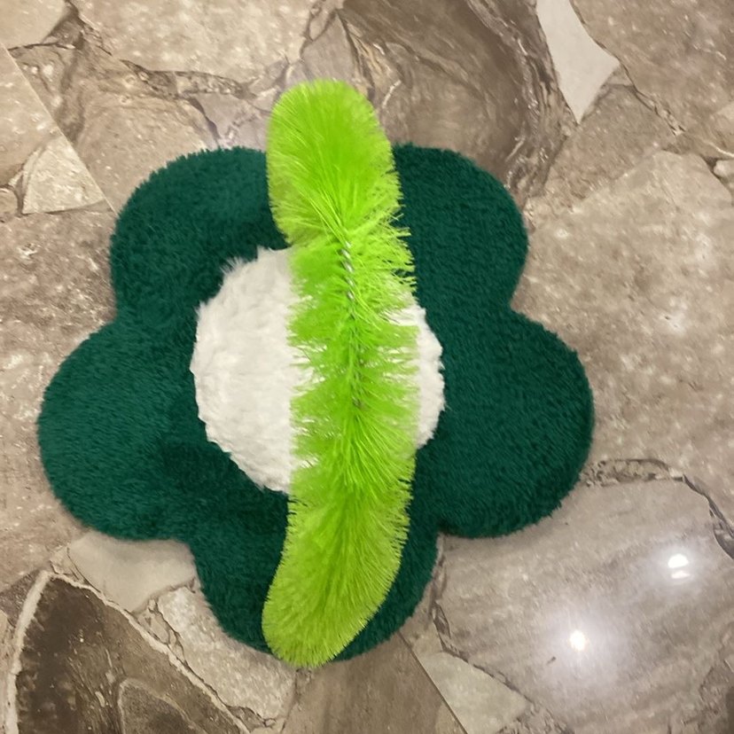 Çiçek Şekilli Kedi Kaşıma Oyuncağı - Görsel 2