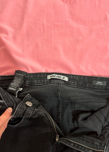 Erkek MAVİ marka düz siyah pantolon 30/29 beden - Görsel 3