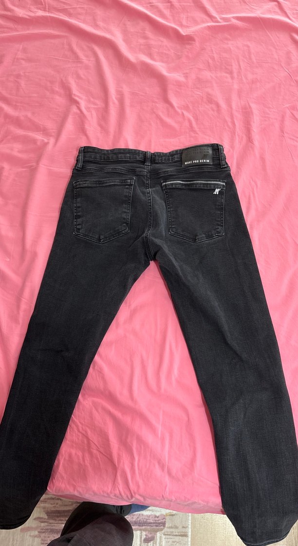 Erkek MAVİ marka düz siyah pantolon 30/29 beden - Görsel 2