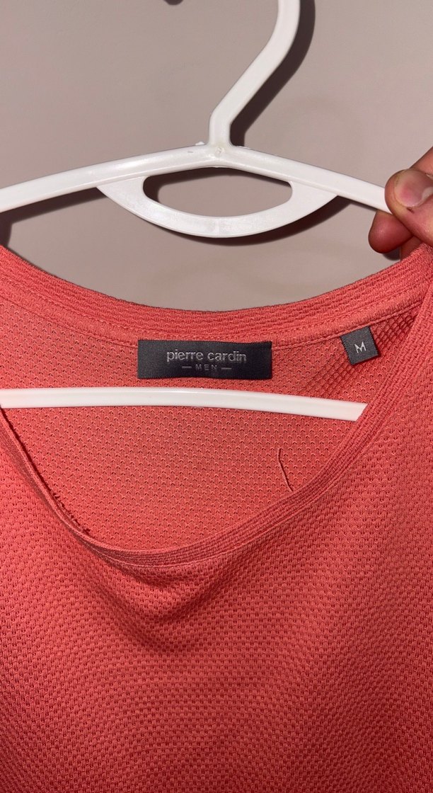 Pembe Kısa Kollu Erkek Tişört - Görsel 3