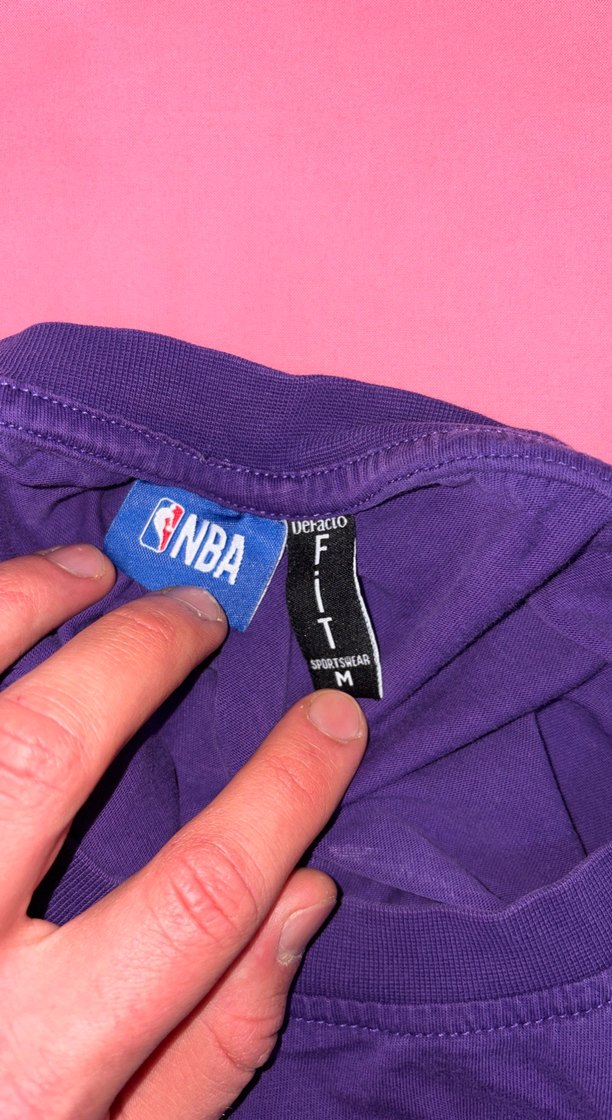 Erkek kısa kollu mor tişört - Görsel 3