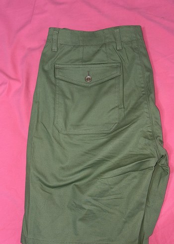 Pastel Yeşil Erkek Midi Şort - Görsel 5