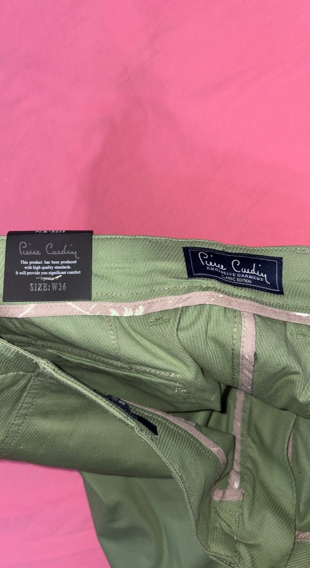 Pastel Yeşil Erkek Midi Şort - Görsel 3