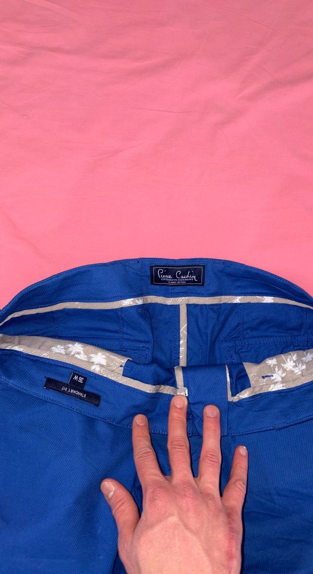 Mavi Erkek Denim Midi Şort - Görsel 3