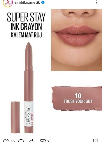 Maybelline Super Stay Tello fıyat - Görsel 4