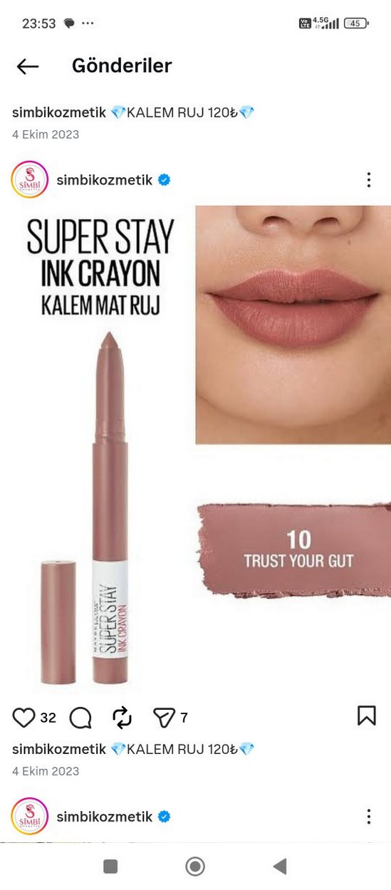 Maybelline Super Stay Tello fıyat - Görsel 4