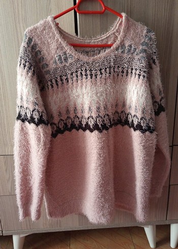 Kadın Camel Baskılı Sweatshirt - Görsel 8