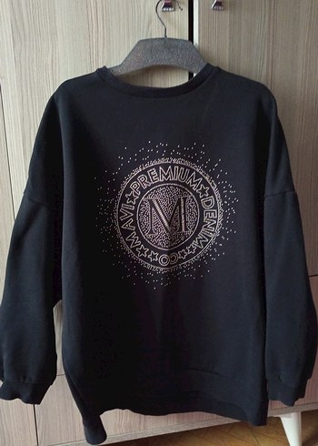 Kadın Camel Baskılı Sweatshirt - Görsel 5