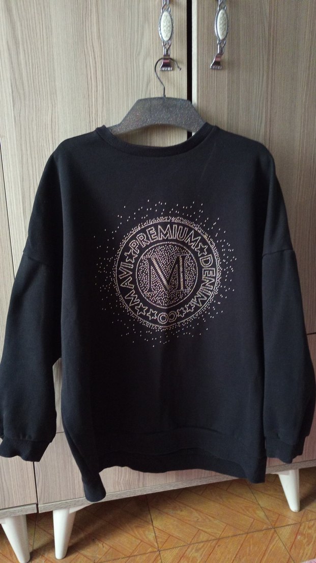 Kadın Camel Baskılı Sweatshirt - Görsel 5