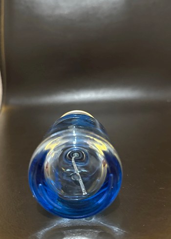 Mavi Cam Kadın Parfüm Şişesi - Görsel 3