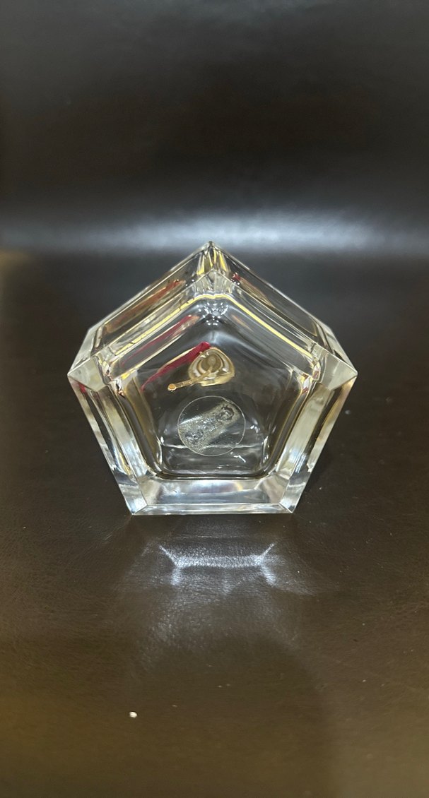 Kadın Parfüm Şişesi Altın Detaylı - Görsel 2