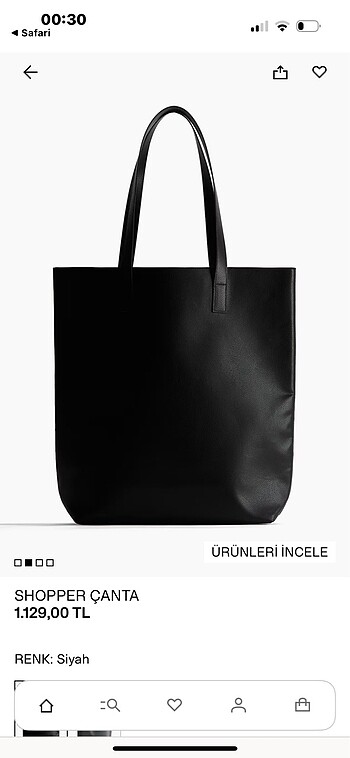 H&M çanta