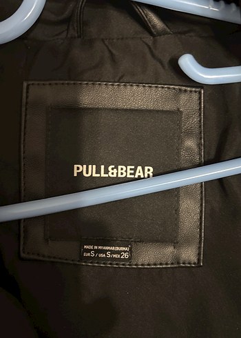 Kadın Siyah Deri Kışlık Mont - Görsel 2