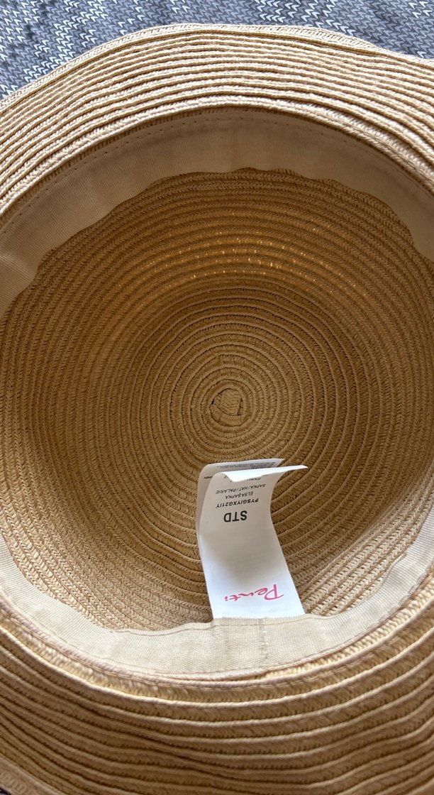 Mavi Fiyonklu Bohem Kadın Şapka - Görsel 3