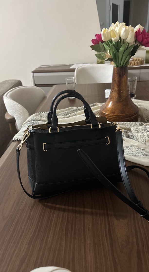 Michael Kors Siyah Deri İş Çantası - Görsel 2