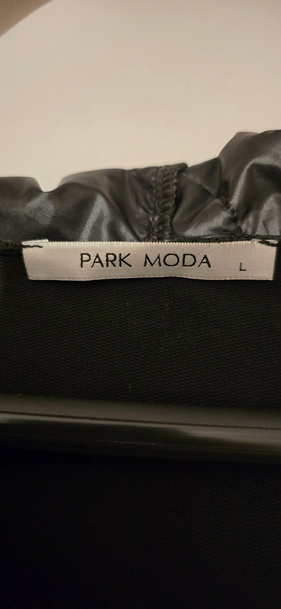 Drapeli Siyah Uzun Kadın Ceket - Görsel 4