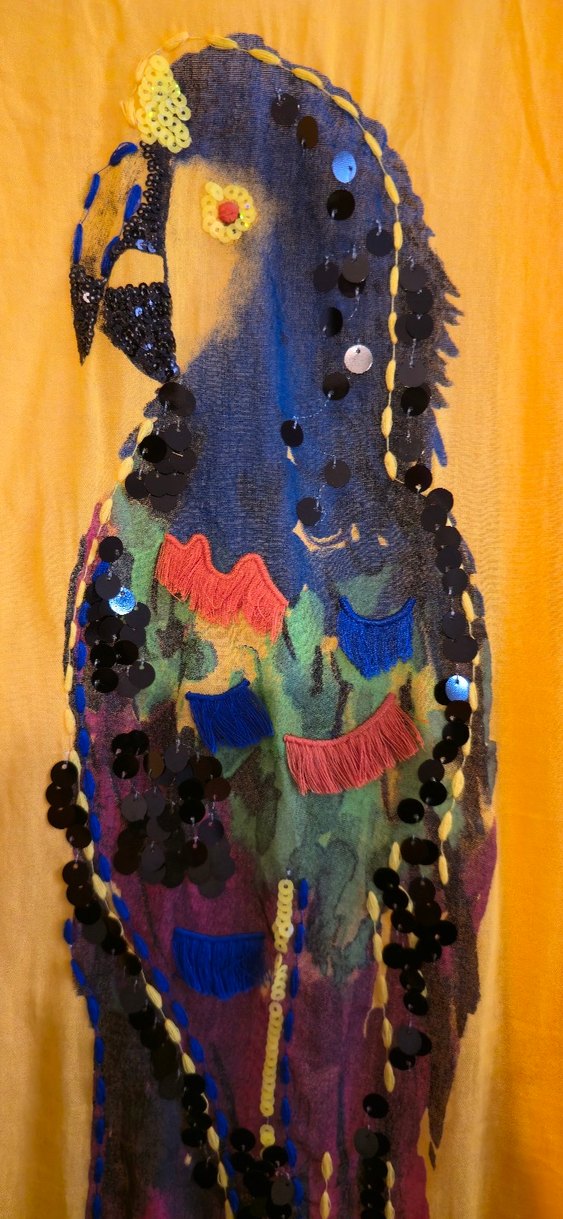 Sarı Uzun Islemeli Bohem Kadın Gomlek - Görsel 4