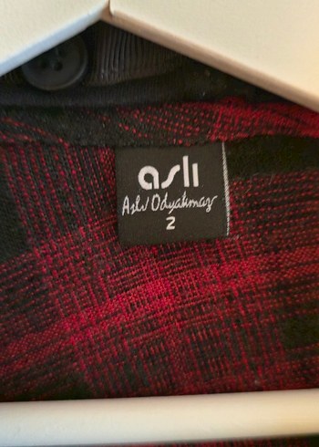 Asli Marka Bordo Ekoseli Uzun Kollu Kapusonlu Kadın Gömlek - Görsel 5