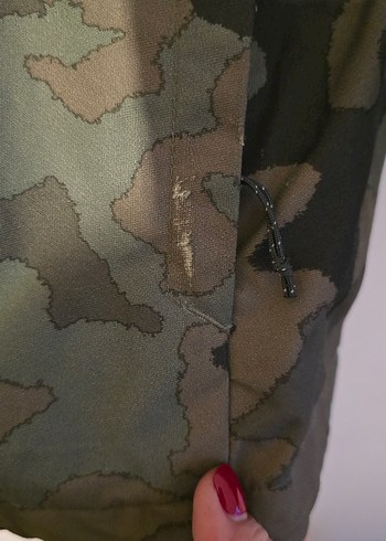 Erkek Kamuflaj Desenli Kayak Montu - Görsel 2