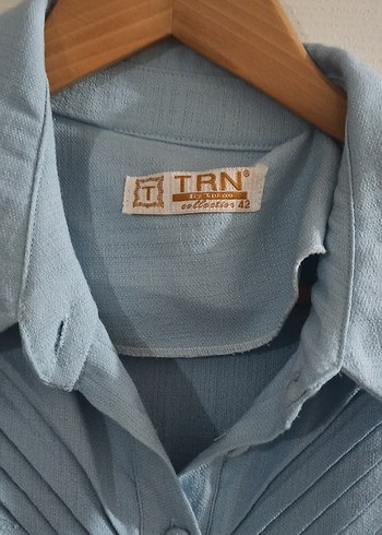 Mavi Uzun Elbise (42 beden) - Görsel 4