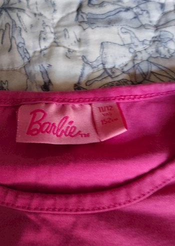 Uzun Kollu Pembe Baskılı Kız Tişörtü - Görsel 2