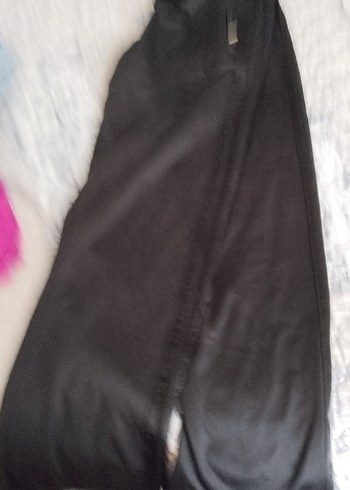 kiz çocuğu Siyah Midi Kumaş Pantolon - Görsel 6