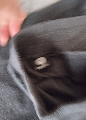 Gri Kadın Suni Kürk Detaylı Midi Ceket - Görsel 3