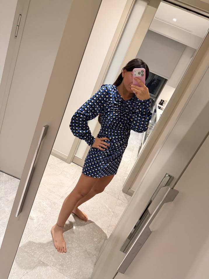 Zara m beden mini elbise - Görsel 2