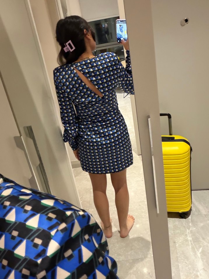 Zara m beden mini elbise - Görsel 4