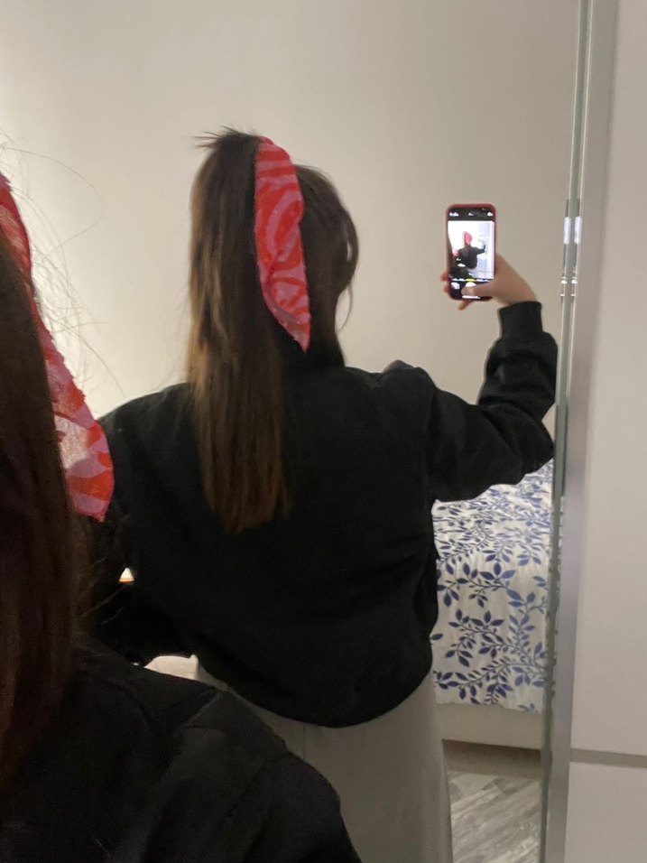 Siyah Kadın Bomber Ceket - Görsel 3