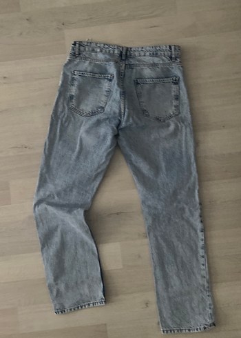 mavi pantolon straight fit - Görsel 2