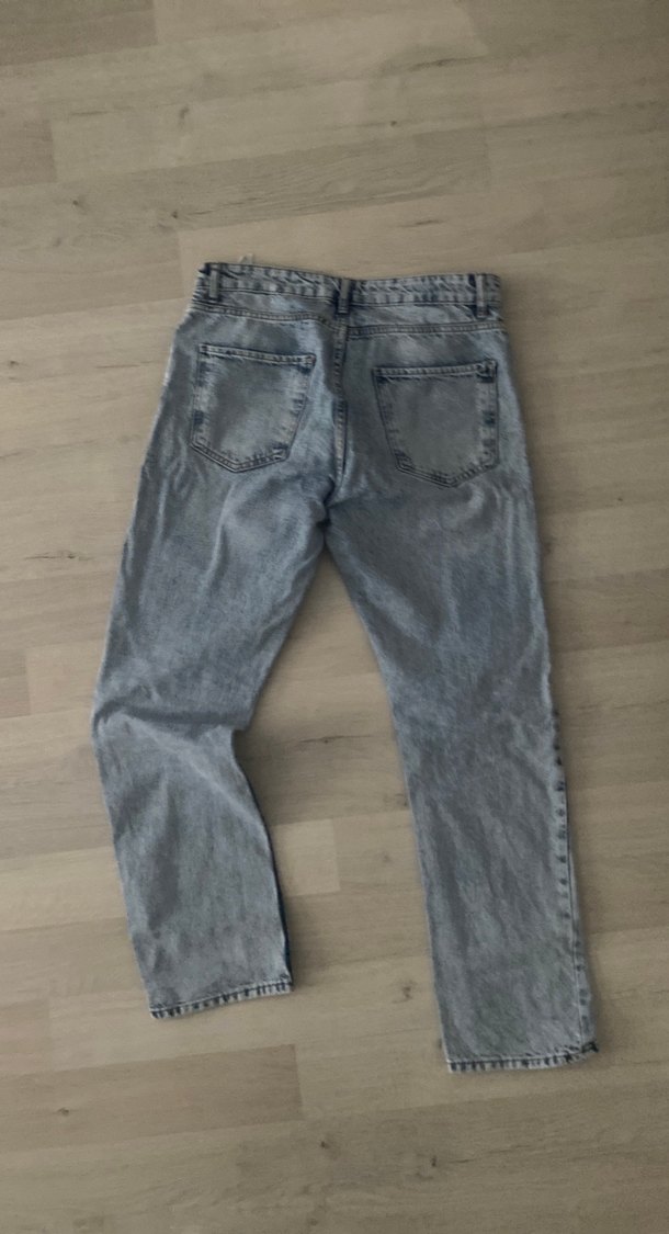 mavi pantolon straight fit - Görsel 2