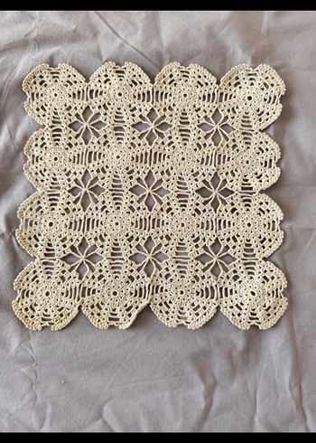 Bohem Tarzı El Yapımı Dantel Altlık Seti - Görsel 2