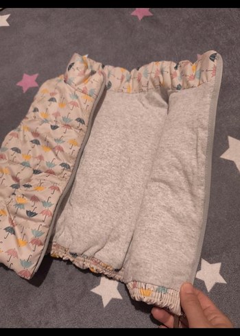 Kız Çocuk Baskılı Fermuarlı Yelek - Görsel 3