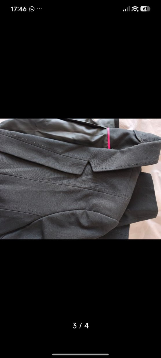 Düğmeli Siyah Kadın  Ceket - Görsel 3