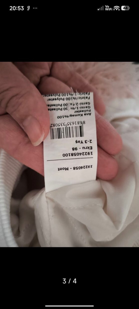 Kürklü Kapüşonlu Kız Çocuk Mont Panço - Görsel 3