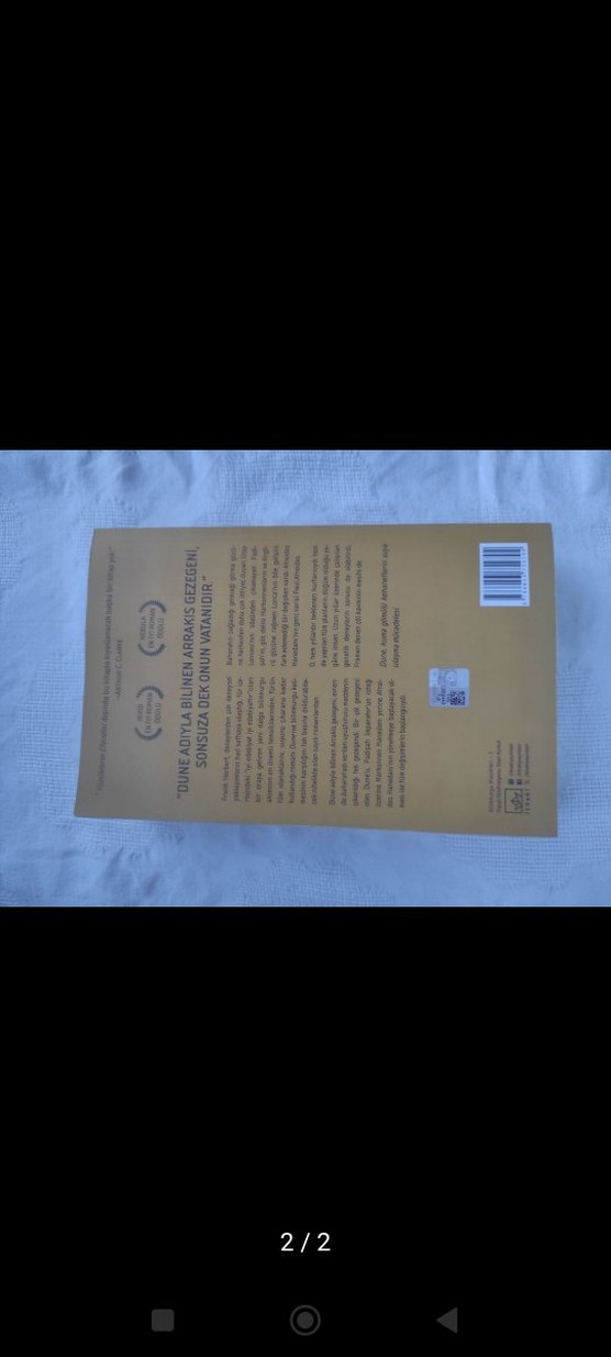 Dune - Frank Herbert Kitabı - Görsel 2