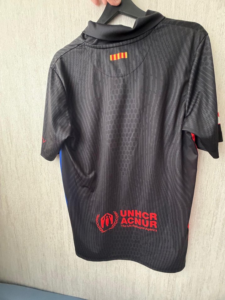 Nike Siyah Barcelona Kısa Kollu Forma - Görsel 2