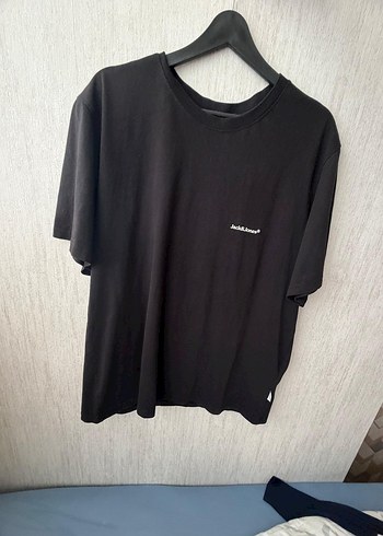 Jack & Jones Siyah Baskılı Erkek Tişört - Görsel 2