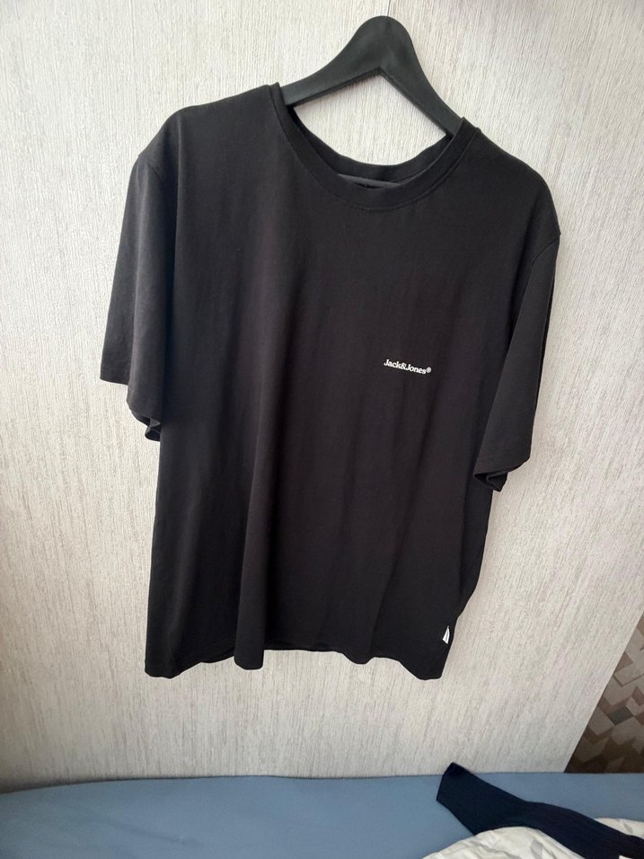 Jack & Jones Siyah Baskılı Erkek Tişört - Görsel 2