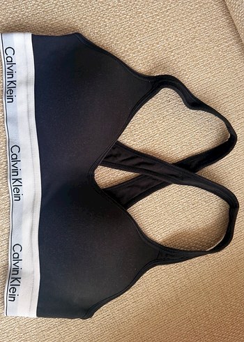 Calvin Klein siyah  Spor Sütyeni - Görsel 4