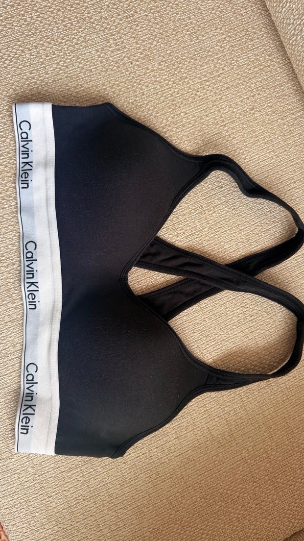 Calvin Klein siyah  Spor Sütyeni - Görsel 3