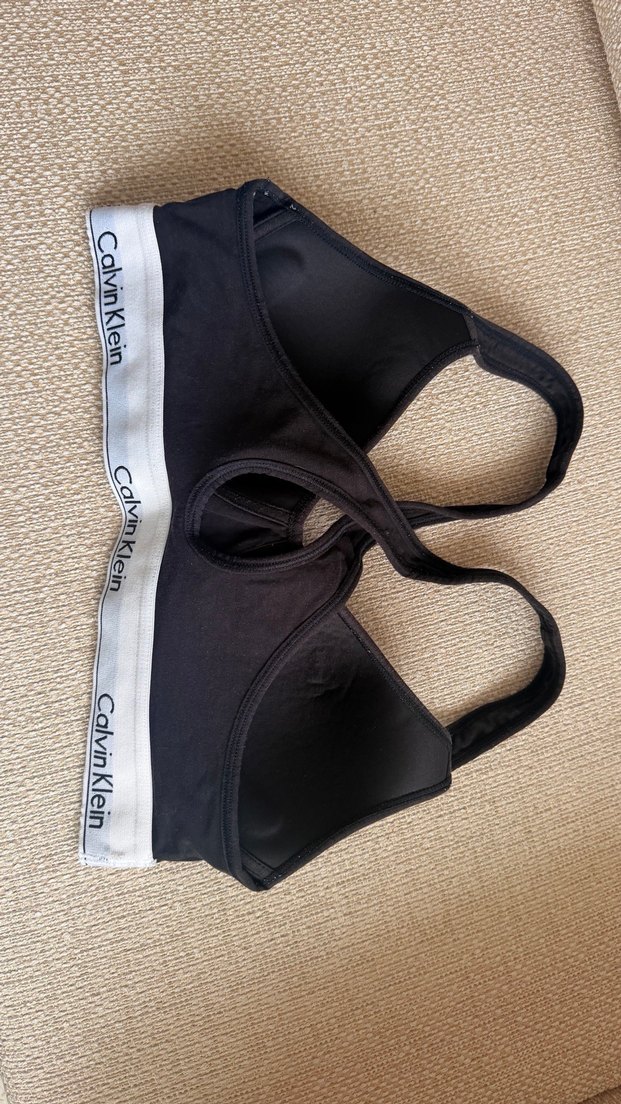 Calvin Klein siyah  Spor Sütyeni - Görsel 5