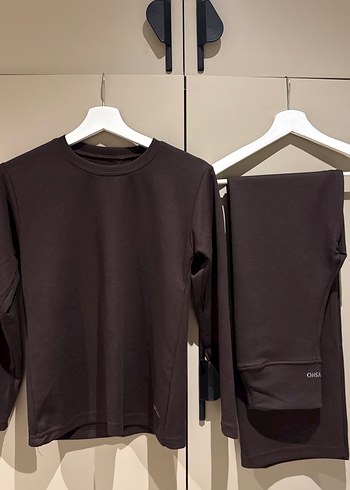 Kahverengi Erkek Uzun Kollu Pijama Takımı - Görsel 8