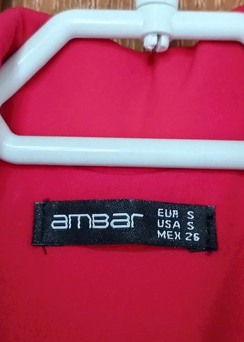 Kırmızı Düğmeli Kadın Blazer Ceket - Görsel 3