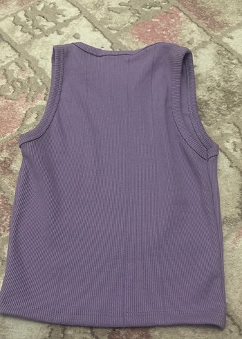 Mor Kadın Kolsuz Basic Atlet - Görsel 2