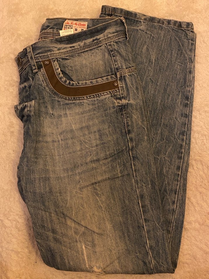 Mavi-Gri Denim Kadın Jean - Görsel 3